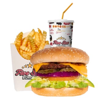 5.Avocado Burger Combo