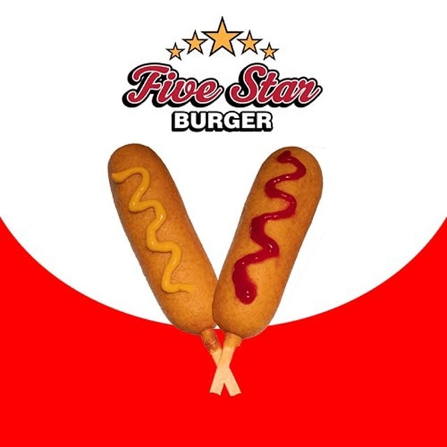 2 Corn Dogs.