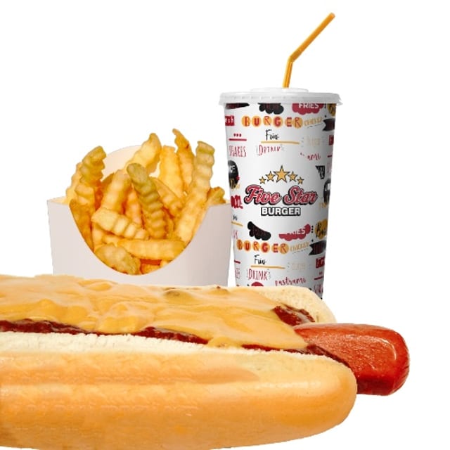 Chili Cheese Dog Combo.