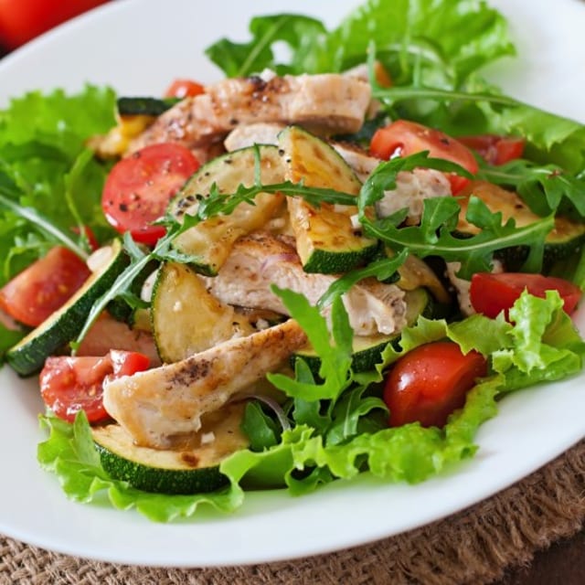 Grilled Chicken Salad.