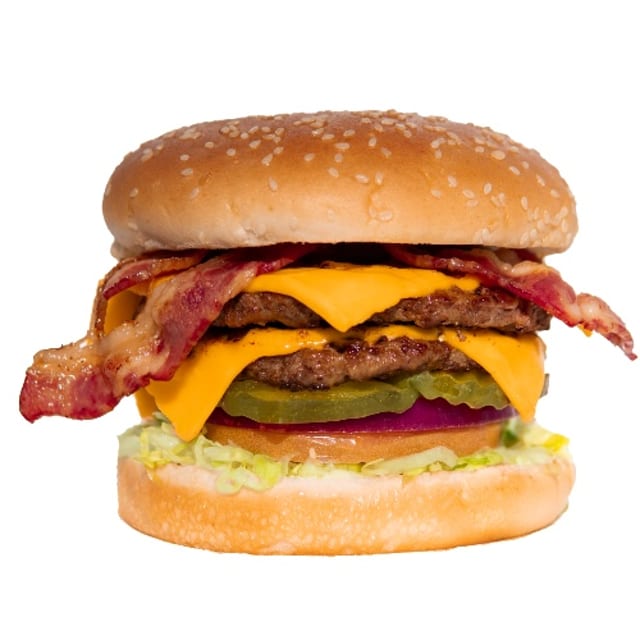 Dbl Bacon Sandwich.