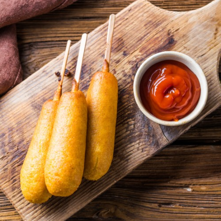 Savor our corn dog