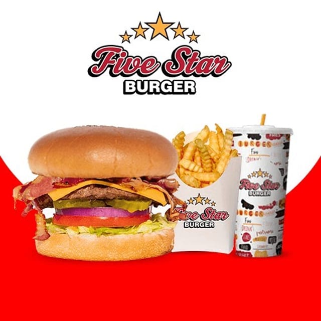 6.Pastrami Burger Combo.