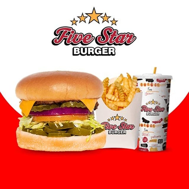 7. Jalapeño Burger Combo.